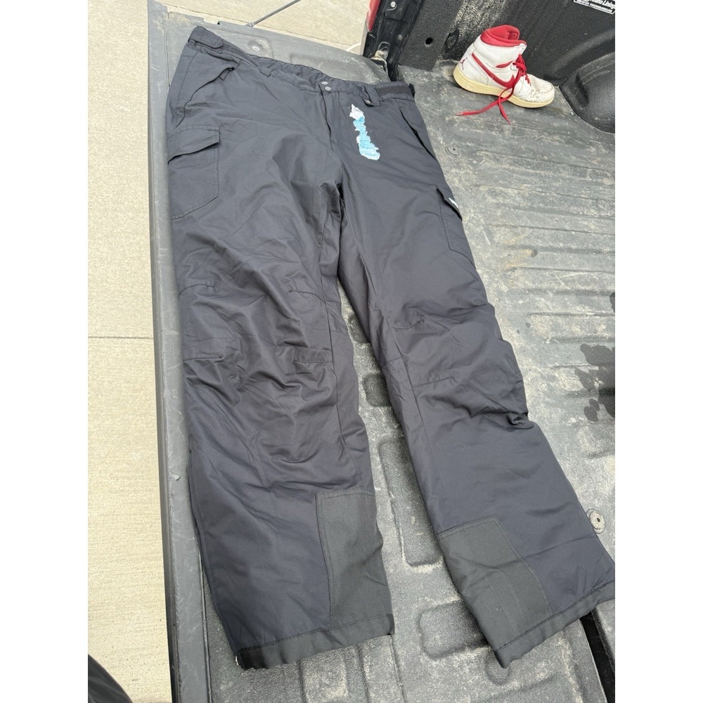 Arctix Mens‎ XL Tall Snow Ski Pants Black Insulated Cargo Waterproof New